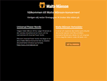 Tablet Screenshot of maltemanson.com